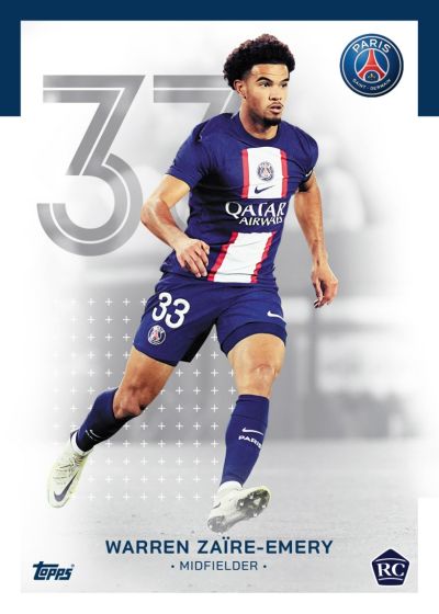 Topps Paris Saint-Germain 2022/23 Team Set