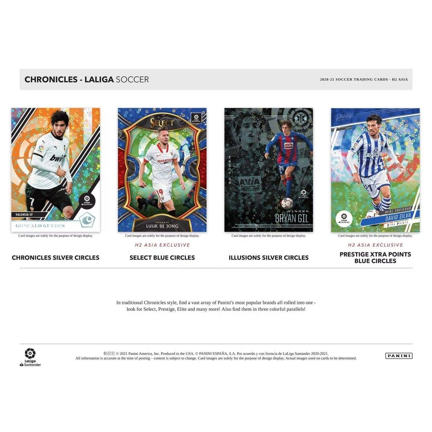2020 - 2021 Panini Chronicles Soccer Asia H2 Hobby Hybrid Box