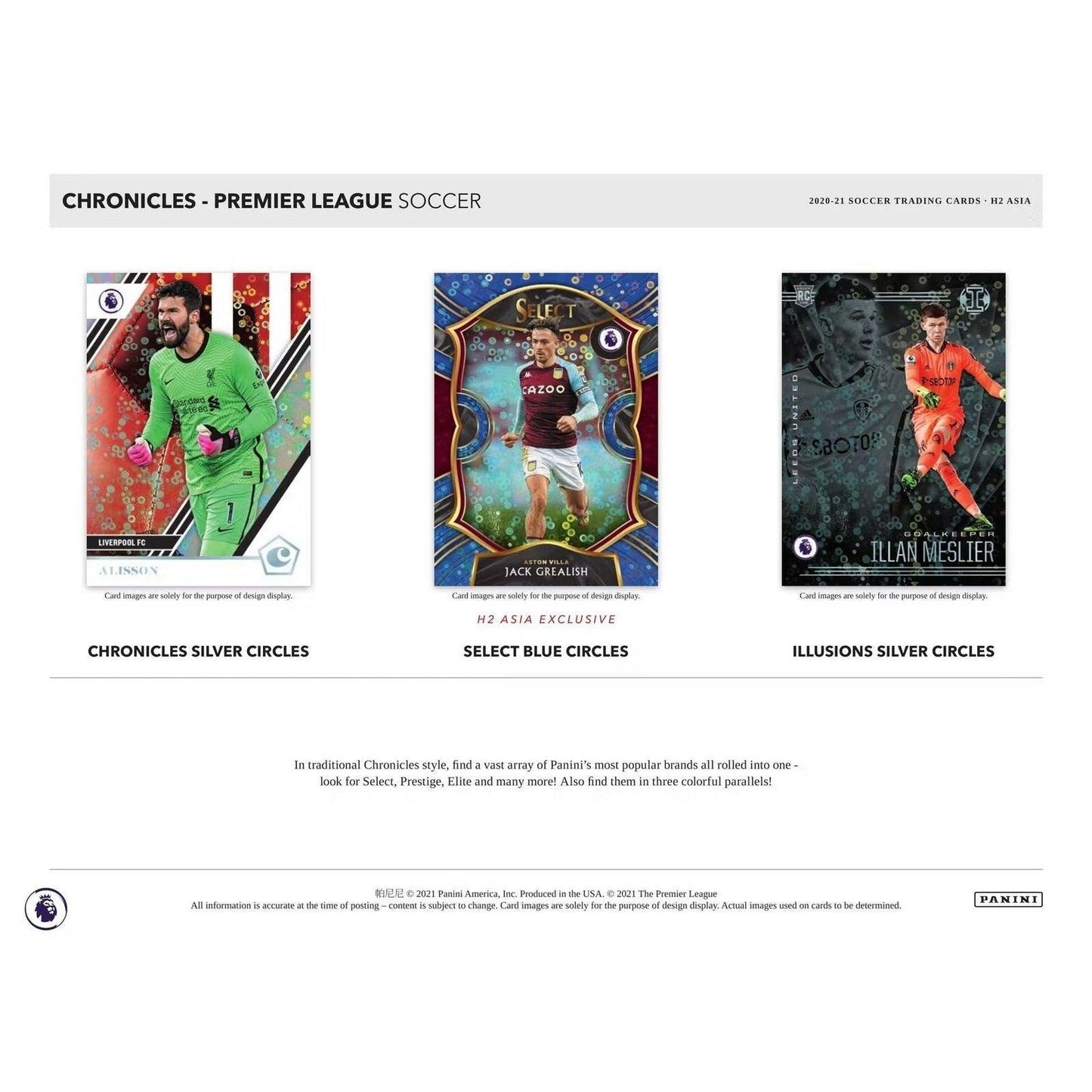 2020 - 2021 Panini Chronicles Soccer Asia H2 Hobby Hybrid Box