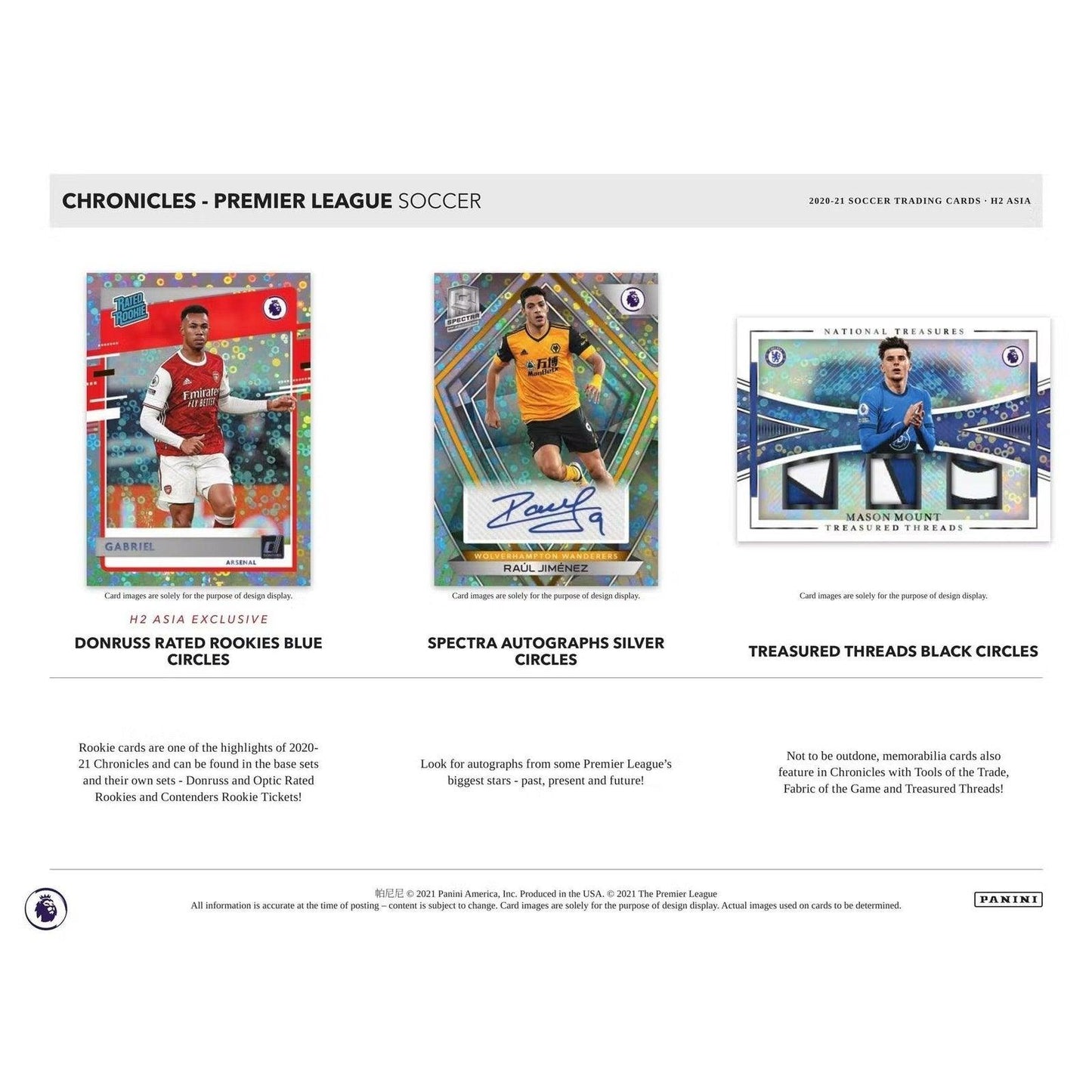 2020 - 2021 Panini Chronicles Soccer Asia H2 Hobby Hybrid Box