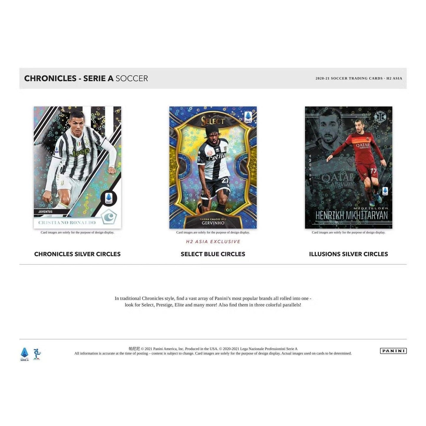 2020 - 2021 Panini Chronicles Soccer Asia H2 Hobby Hybrid Box