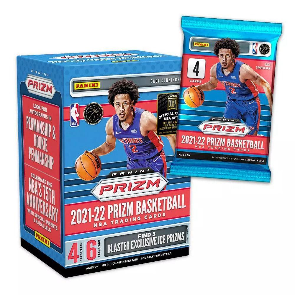 2021-22 Panini NBA Prizm Basketball Trading Card Blaster Box