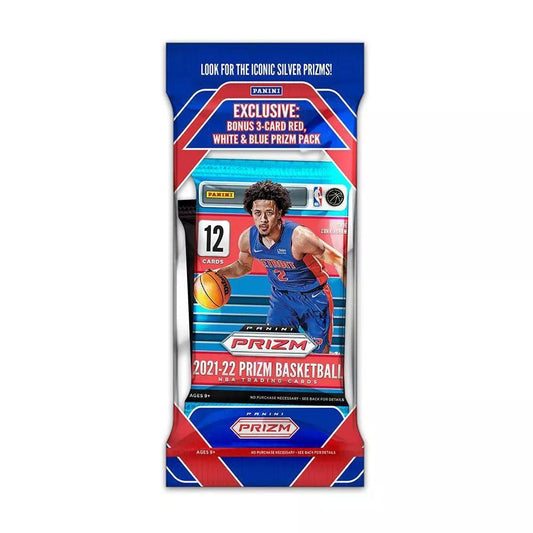 2021-22 Panini NBA Prizm Basketball Trading Cards Multipack Cello Pack