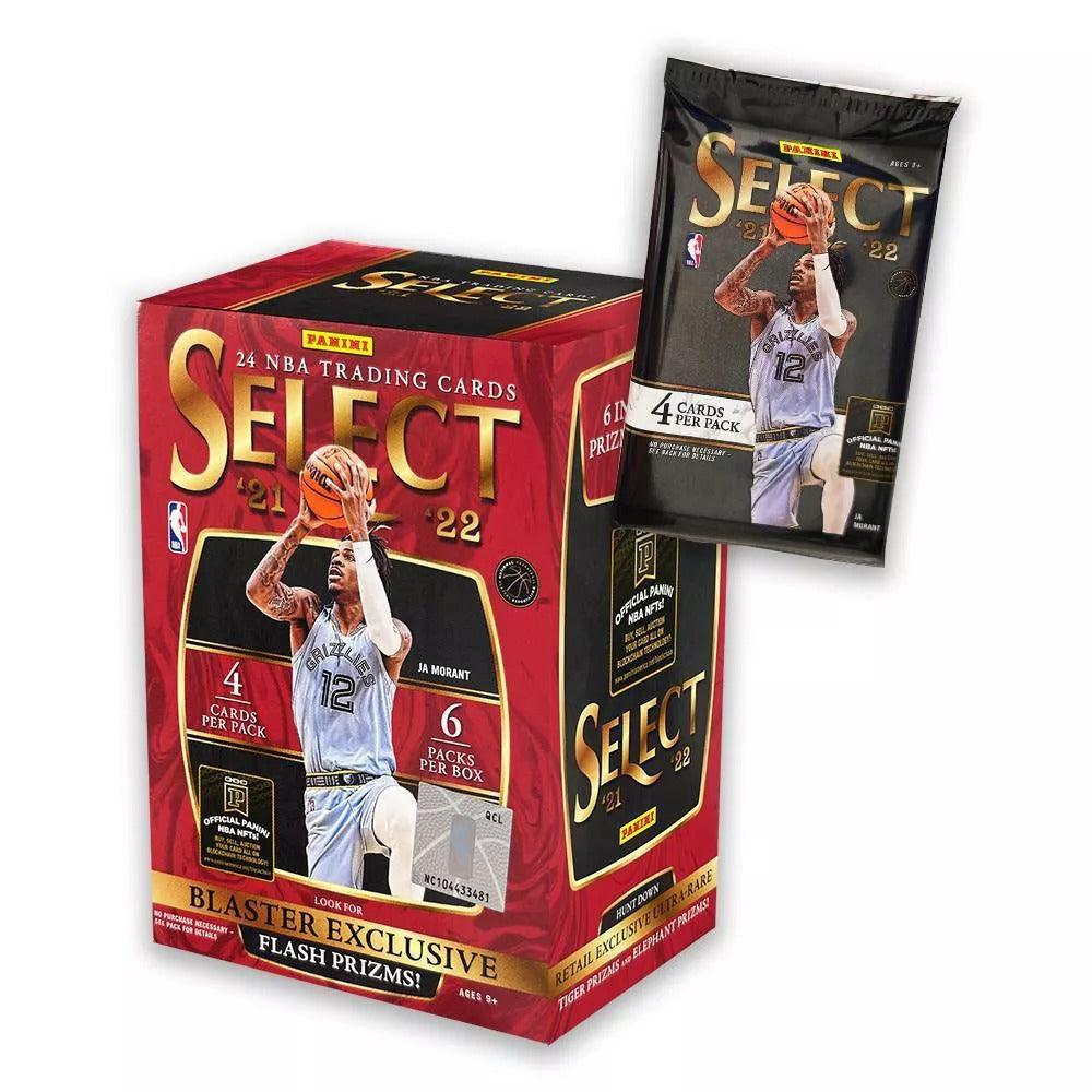 2021-22 Panini NBA Select Basketball Trading Card Blaster Box