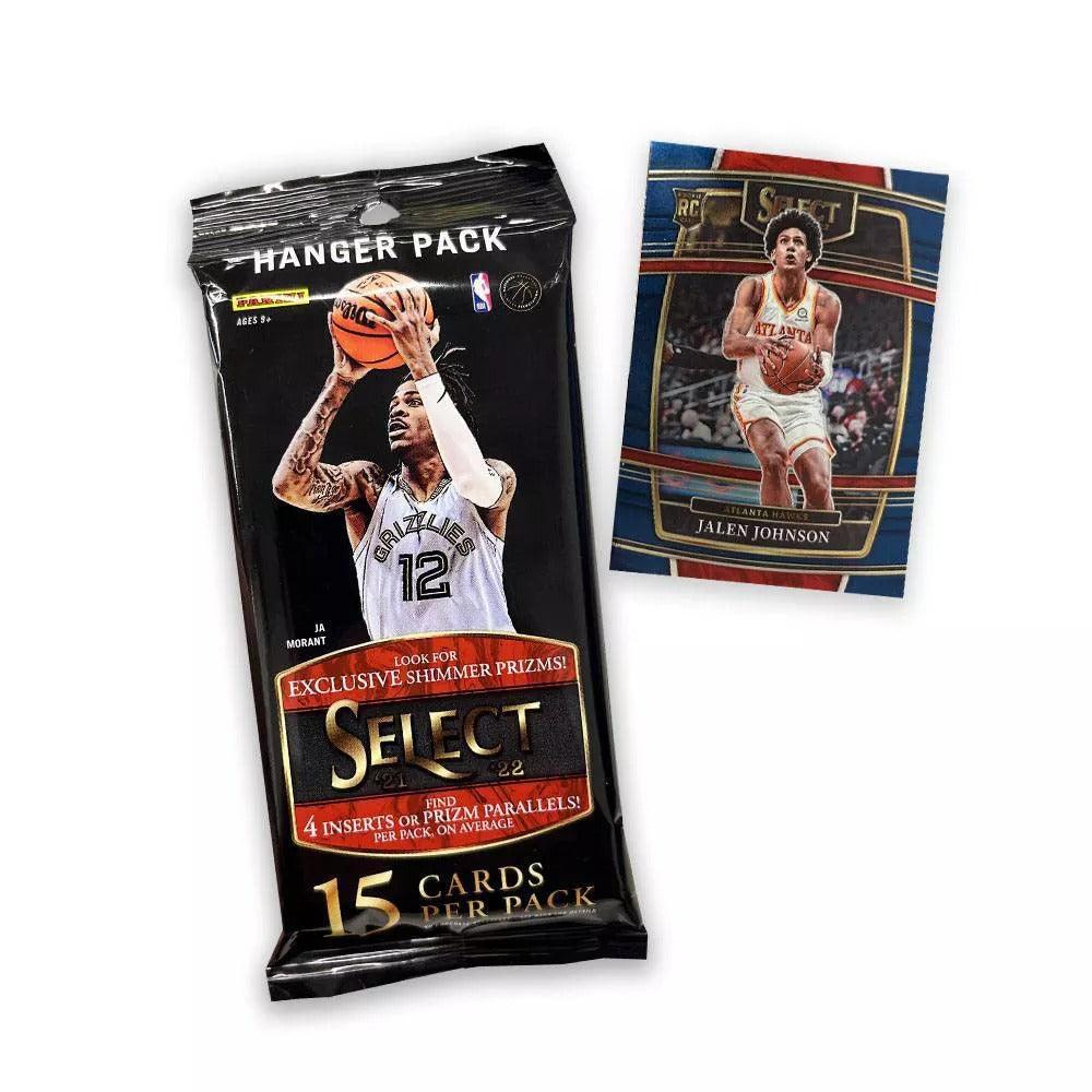 2021-22 Panini NBA Select Basketball Trading Card Hanger Cello Pack