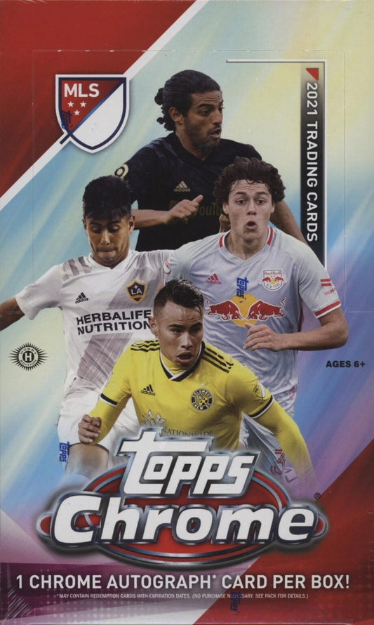 Topps MLS Chrome Soccer 2021