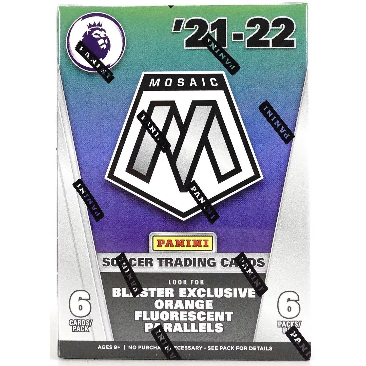 2021 2022 Panini Mosaic Premier League EPL Soccer Blaster Box (Orange Parallels!)