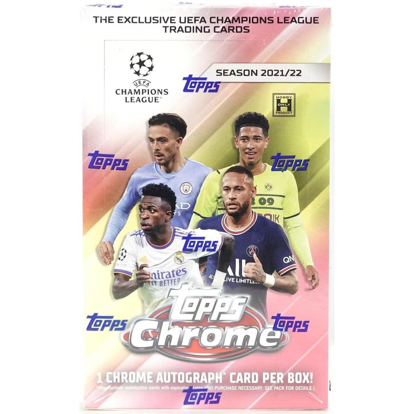 2021/22 Topps UEFA Champions League Chrome Soccer Hobby Box