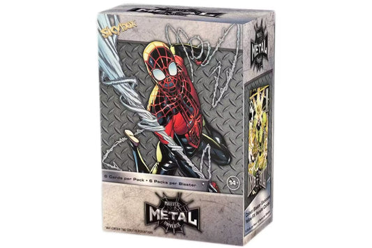 2022 Upper Deck Marvel Metal Universe Trading Cards Spiderman Blaster Box