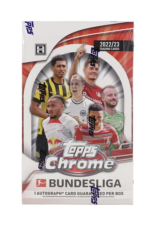 22-23 Topps Chrome Bundesliga Soccer Hobby Box