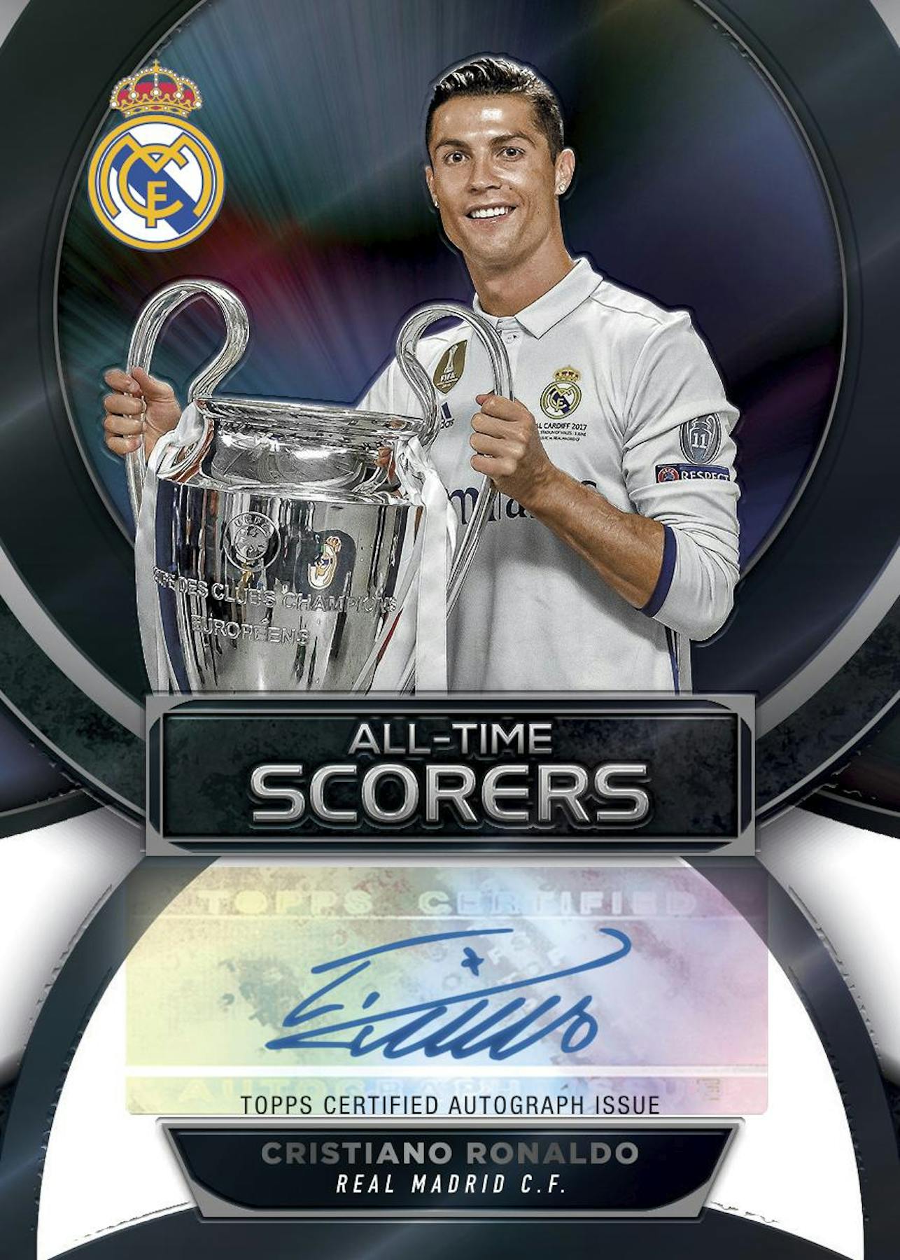 2023-24 Topps Chrome UEFA Club Competitions Football Soccer Hobby Box