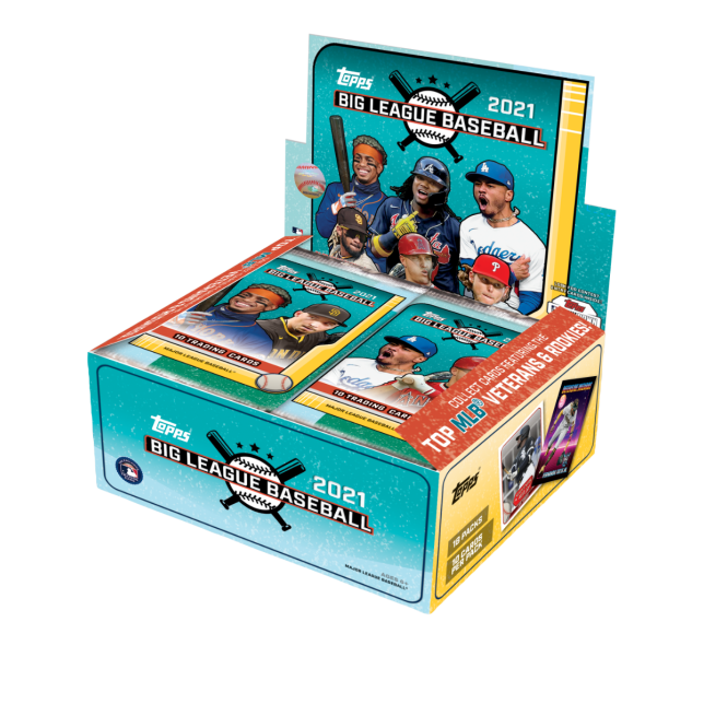 Topps Big League Baseball Display Box 2021