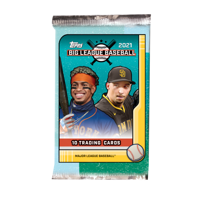Topps Big League Baseball Display Box 2021