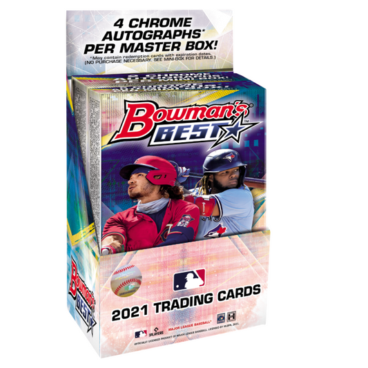 Topps Bowman Best Baseball Hobby Master Box 2021