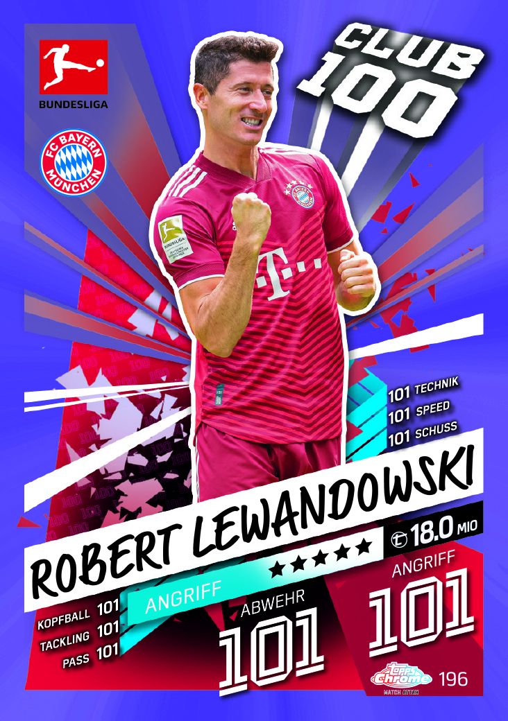 Topps Bundesliga Match Attax Chrome 2021/22  - Pack
