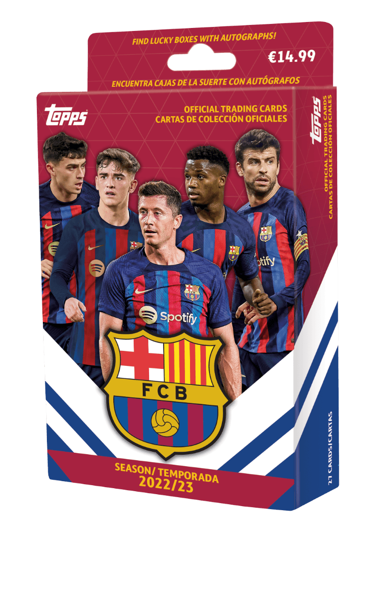 Topps® FC Barcelona Trading Cards Official Fan Set