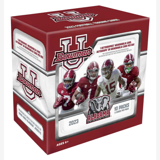 Topps Bowman U Alabama Football 2023