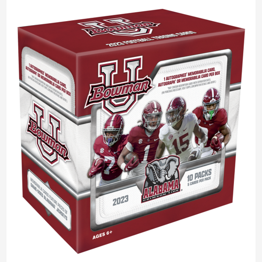Topps Bowman U Alabama Football 2023
