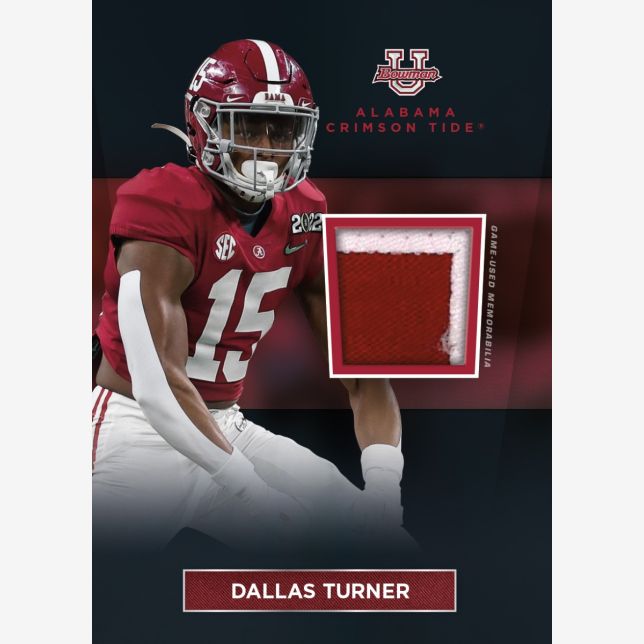 Topps Bowman U Alabama Football 2023