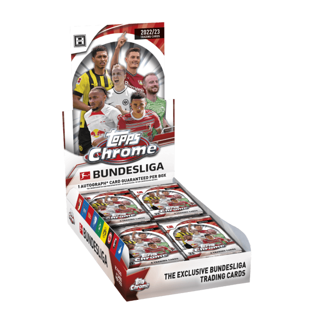 22-23 Topps Chrome Bundesliga Soccer Hobby Box