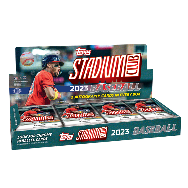 Topps Stadium Club Baseball 2023 Hobby Box