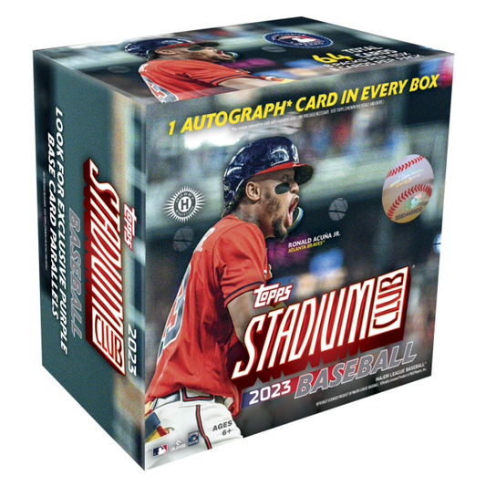 Topps Stadium Club Baseball 2023 Compact Box