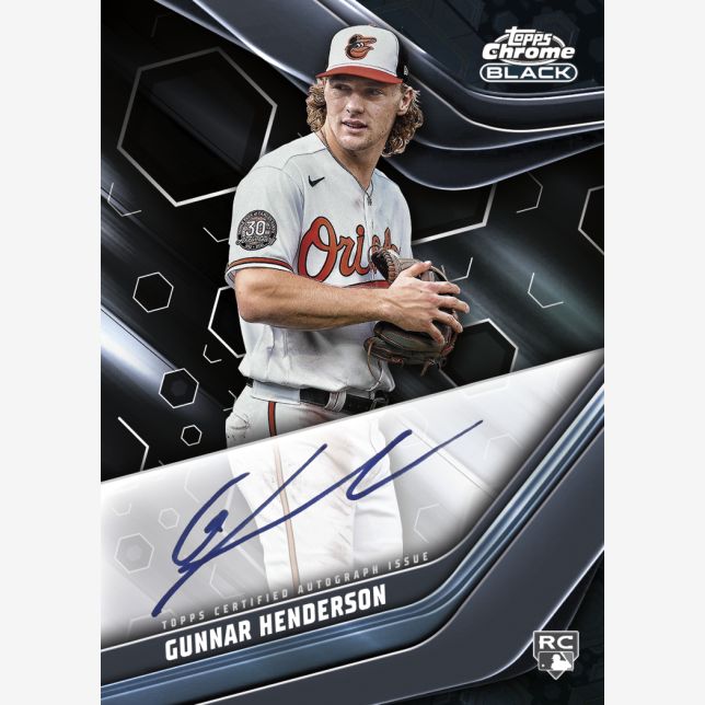 Topps Chrome Black Baseball 2023