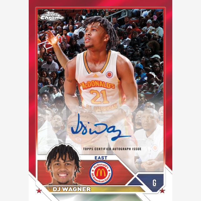 Topps Chrome McDonald's All-American Basketball 2023 Hobby Box