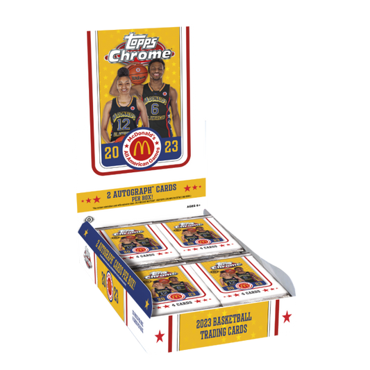 Topps Chrome McDonald's All-American Basketball 2023 Hobby Box