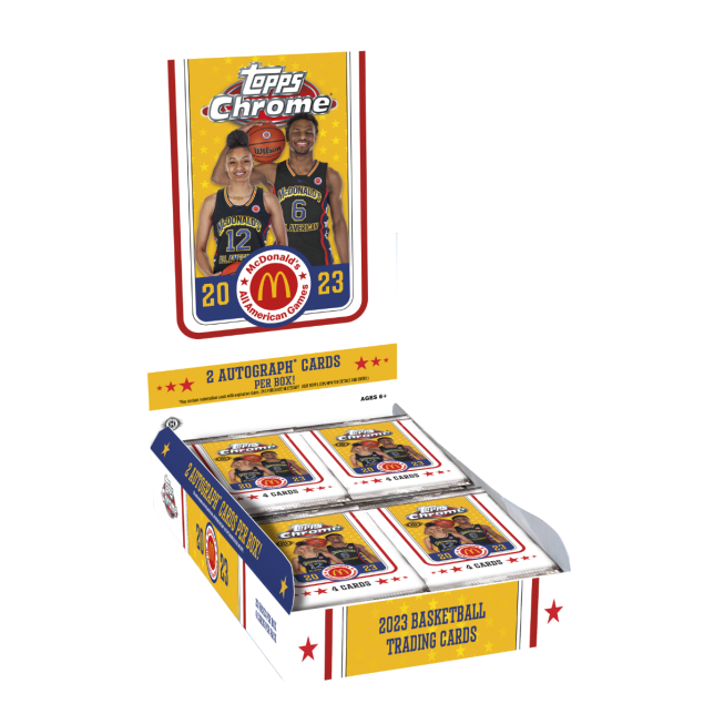 Topps Chrome McDonald's All-American Basketball 2023 Hobby Box
