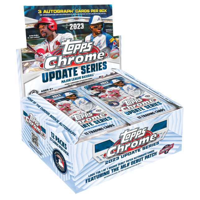 Topps Chrome Update Series Baseball 2023 Hobby Jumbo Box