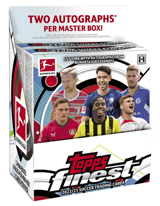 Topps Finest Bundesliga 2022-2023 Hobby Master Box