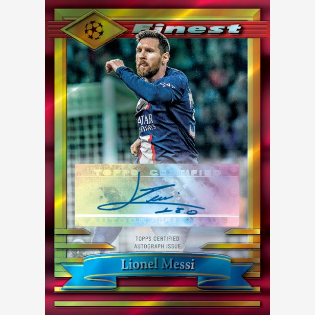 Topps Finest Flashbacks UEFA Club Competitions 2022-23 Hobby Box