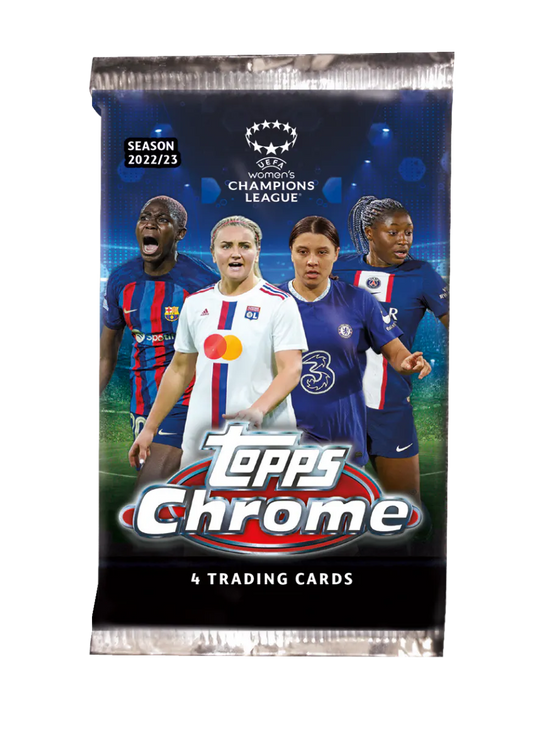 Topps Chrome UEFA Women's Champions League 2023  - Pack