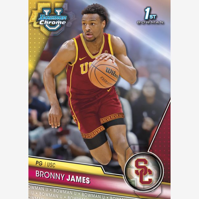 Topps Bowman University Chrome Basketball 2023-24  - Pack
