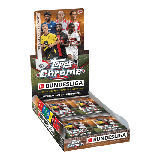 2023-2024 Topps Chrome Bundesliga Soccer Hobby Box