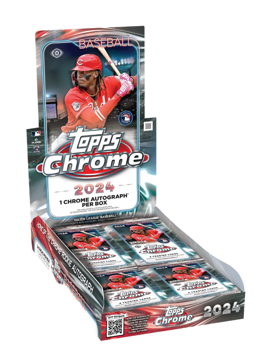 Topps Chrome Baseball Hobby Box 2024