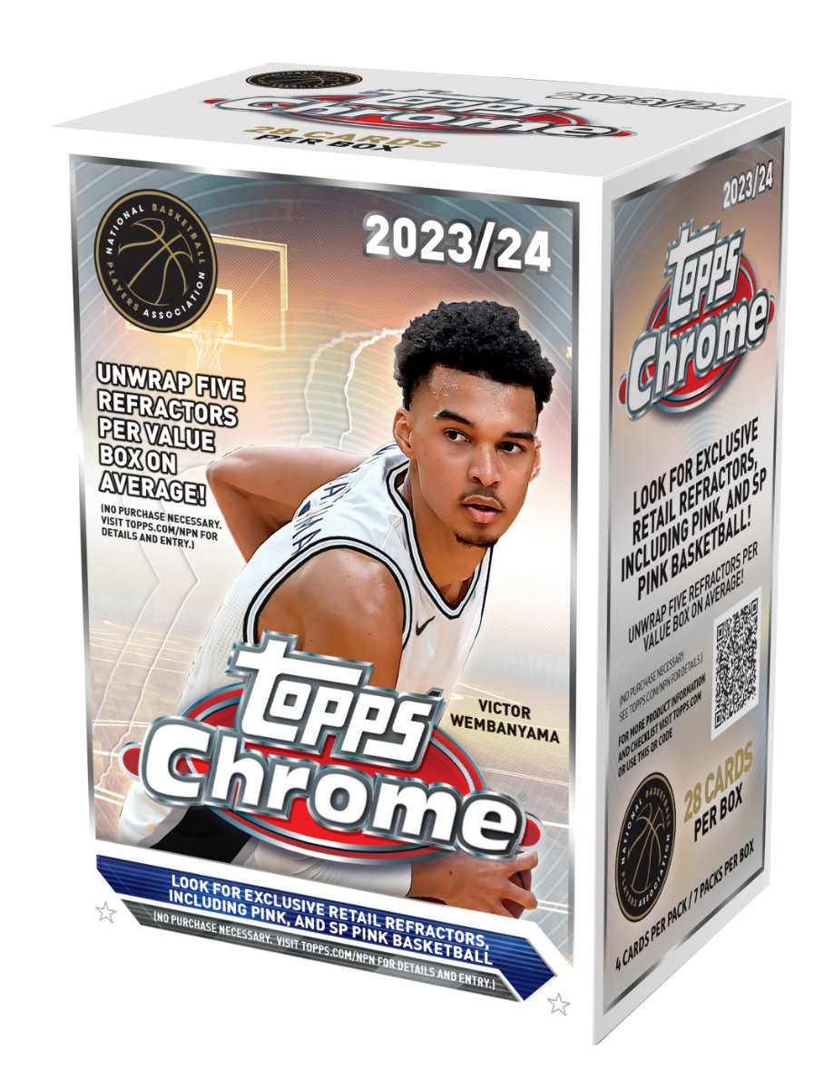 Topps Chrome Basketball NBA Value Box 2023-24