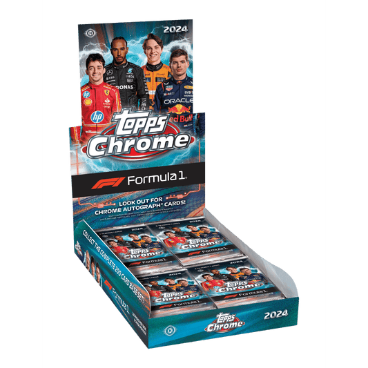 2024 Topps Chrome F1 Formula 1 Hobby Box