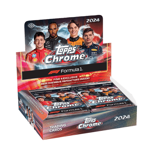 2024 Topps Chrome F1 Formula 1 Qualifying Lap Hobby Box