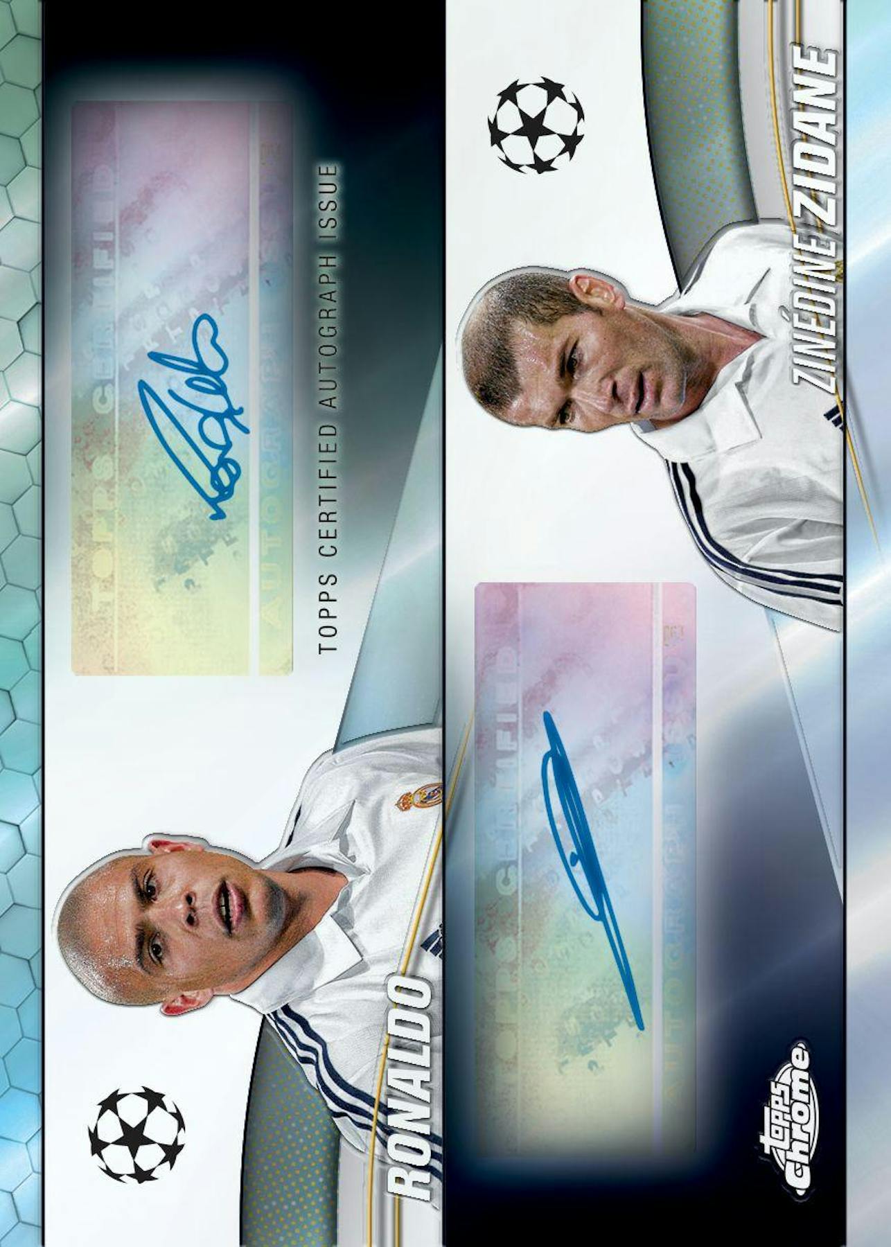 2023-24 Topps Chrome UEFA Club Competitions Football Soccer Hobby Box