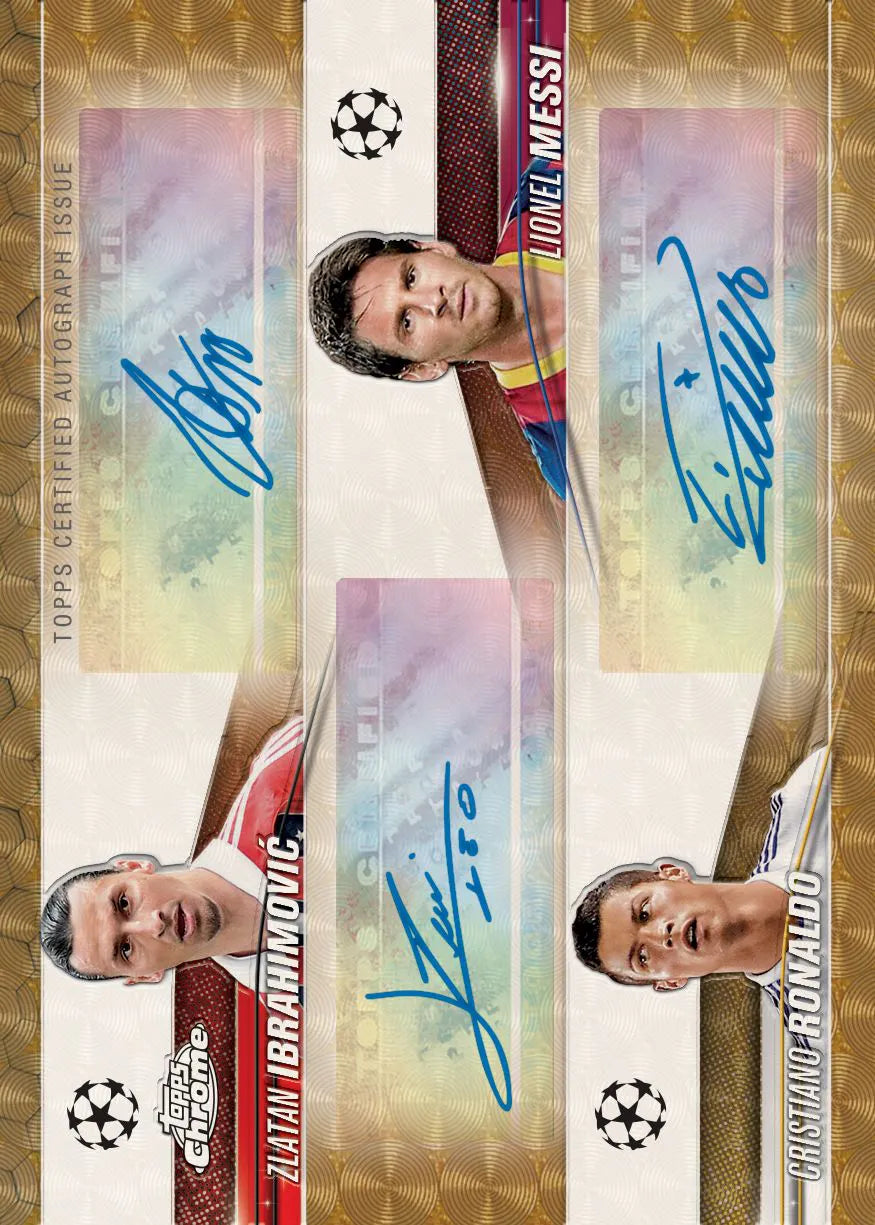 Topps Chrome UEFA Club Competitions Jumbo 2023-24 Pack