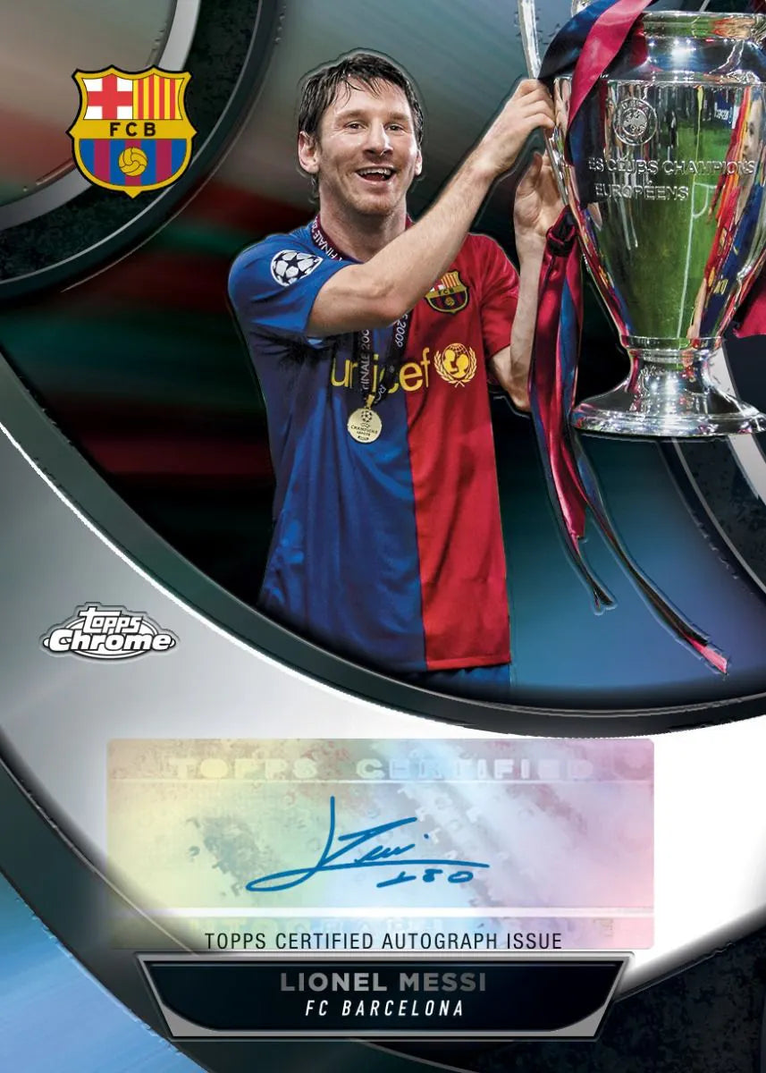 Topps Chrome UEFA Club Competitions Jumbo 2023-24 Pack