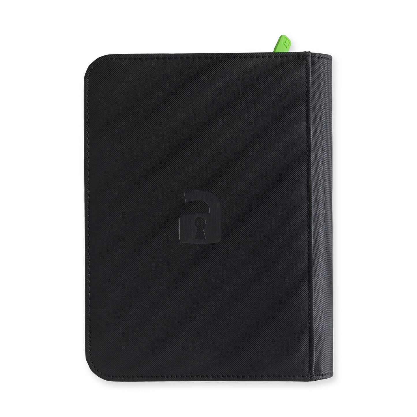 Vault X Premium Exo-Tec® 4 Pocket Zip Card Binder - Black