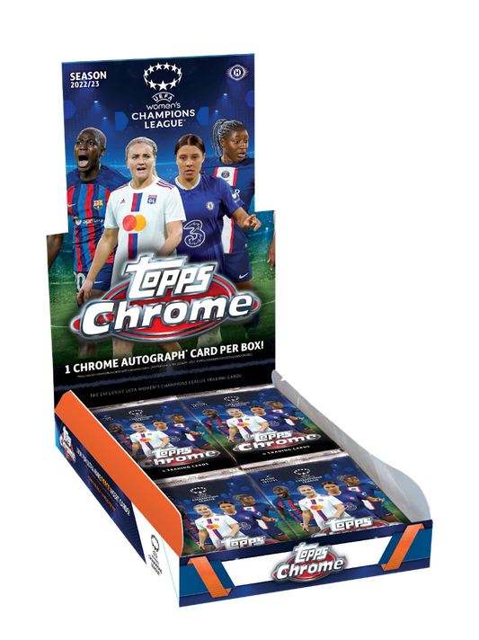 Topps Chrome UEFA Women's Champions League 2023 Hobby Box