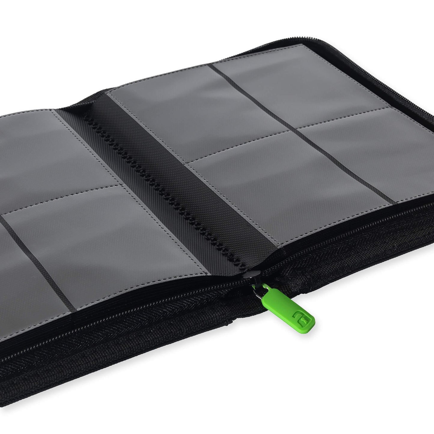Vault X Premium Exo-Tec® 4 Pocket Zip Card Binder - Black