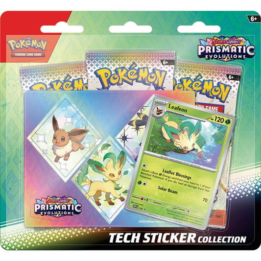 Pokémon Scarlet & Violet Prismatic Evolution Tech Sticker Collection