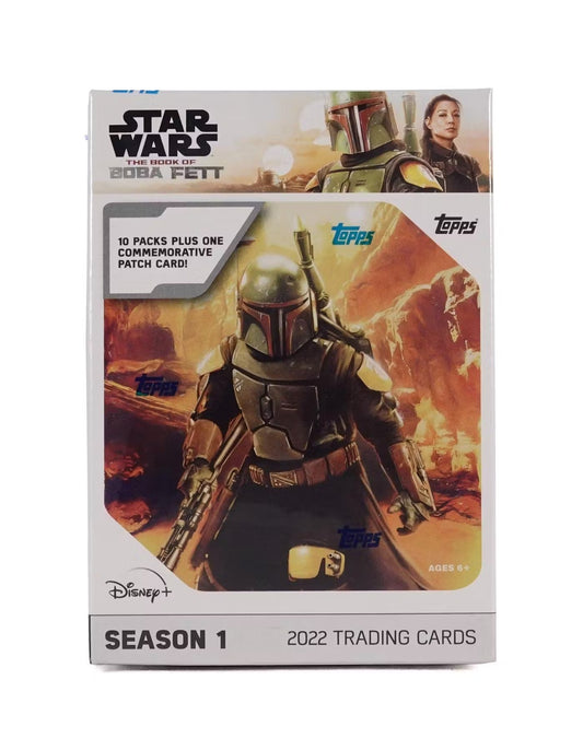 Topps Star Wars : The Book of Boba Fett Collectable Trading Cards Blaster Box 2022