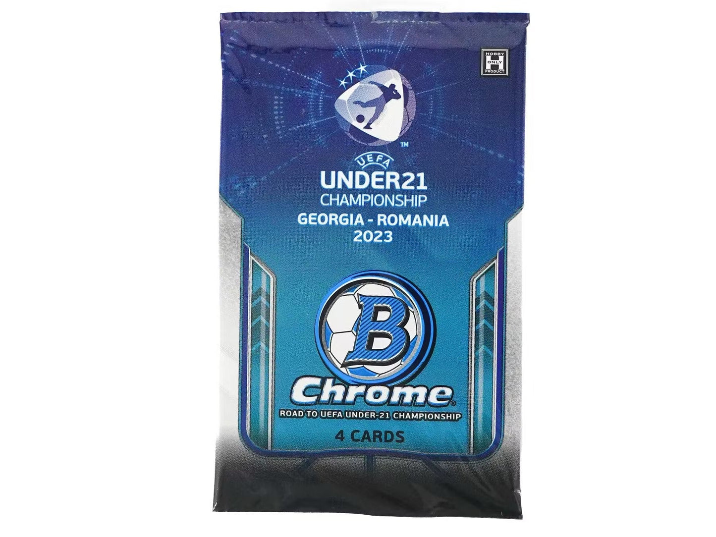 2022 Topps Bowman Chrome Road to UEFA Under-21 European Championship Soccer Hobby Box