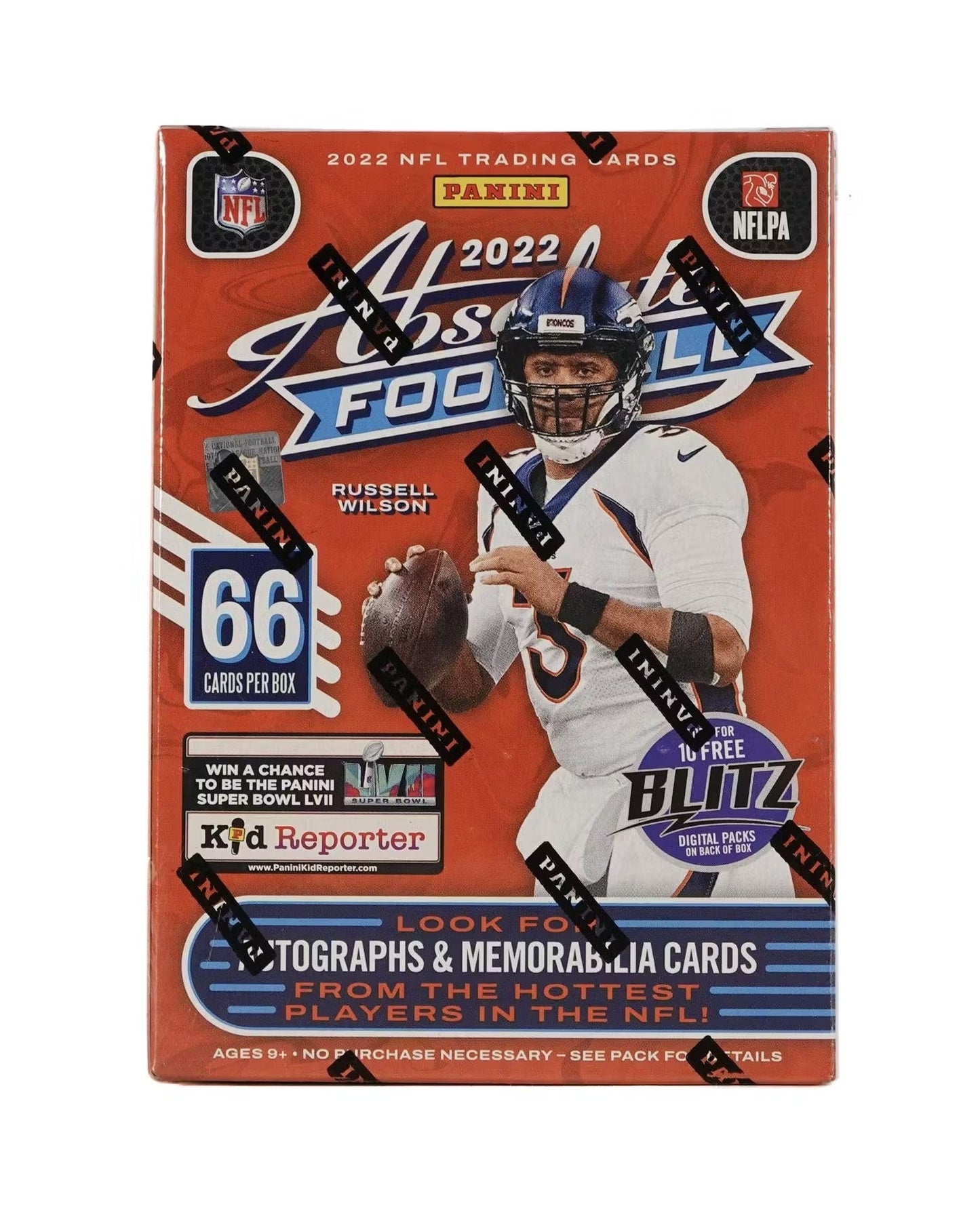 2022 Panini Absolute Football NFL Blaster Box